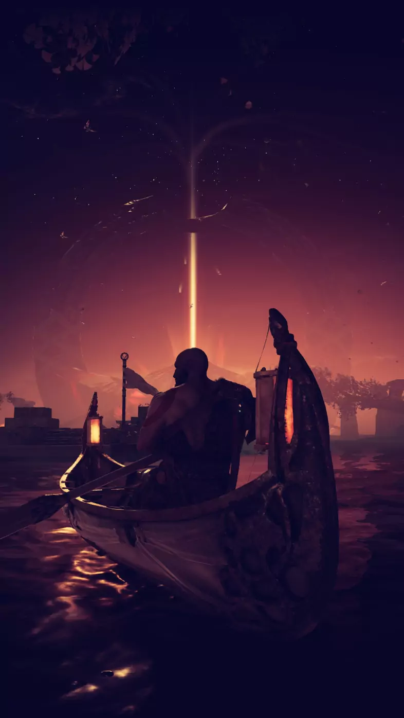 god of war gaming cool art wallpaper