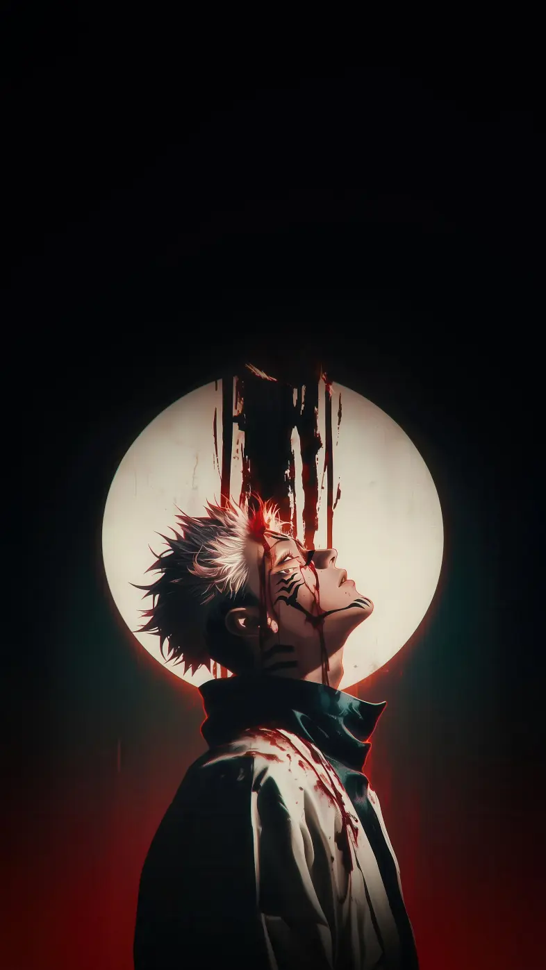 gojo unmatched sorcery anime wallpaper