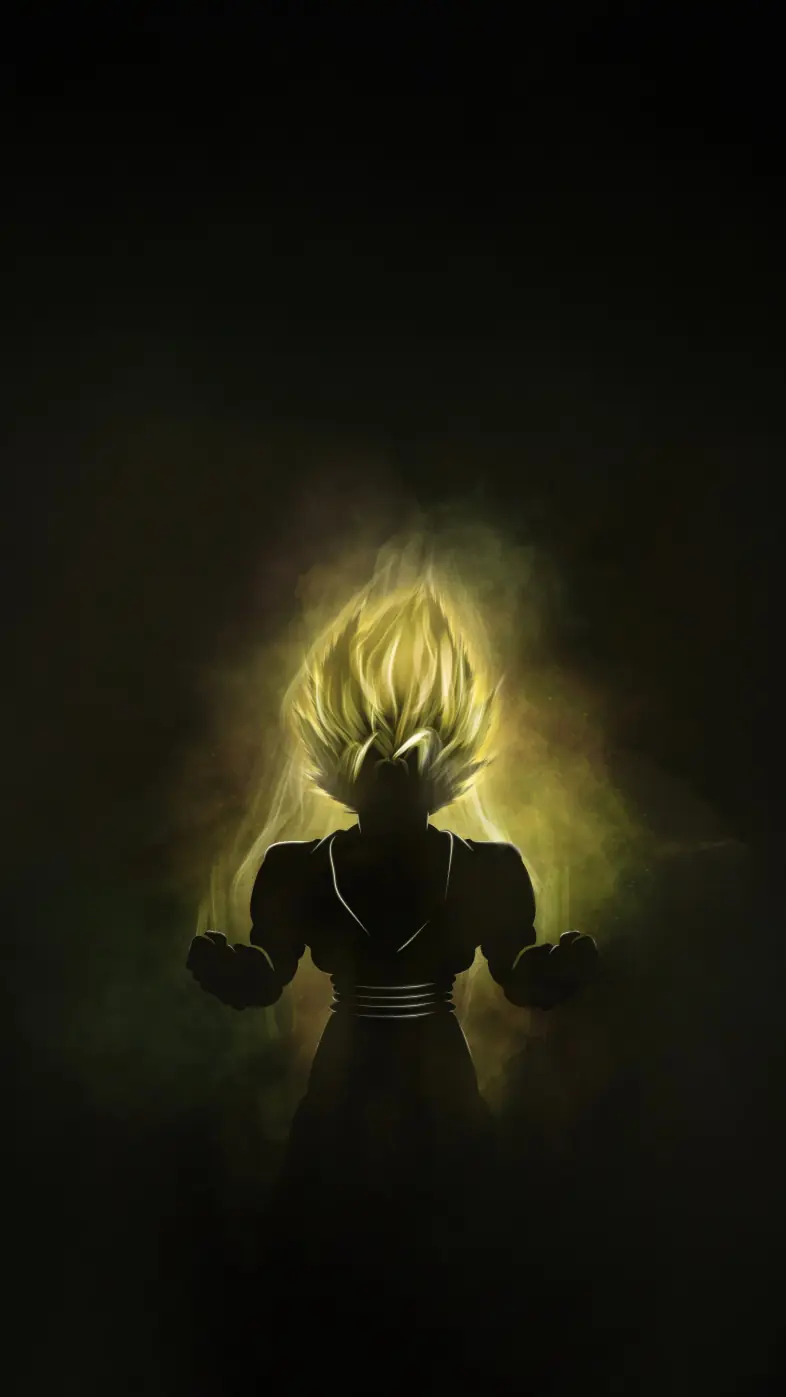 goku dark anime wallpaper