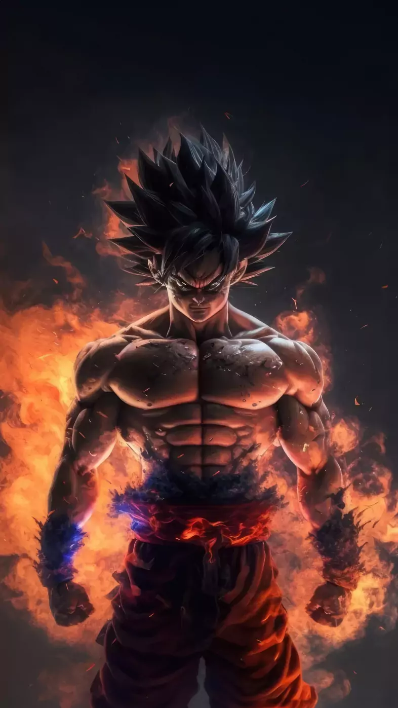 goku furious assault wallpaper