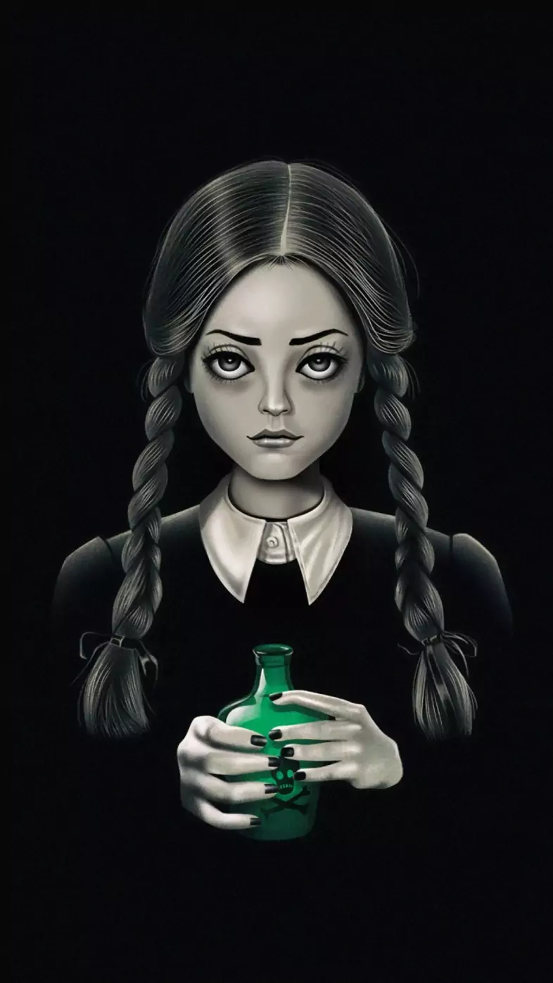 gothic girl wallpaper