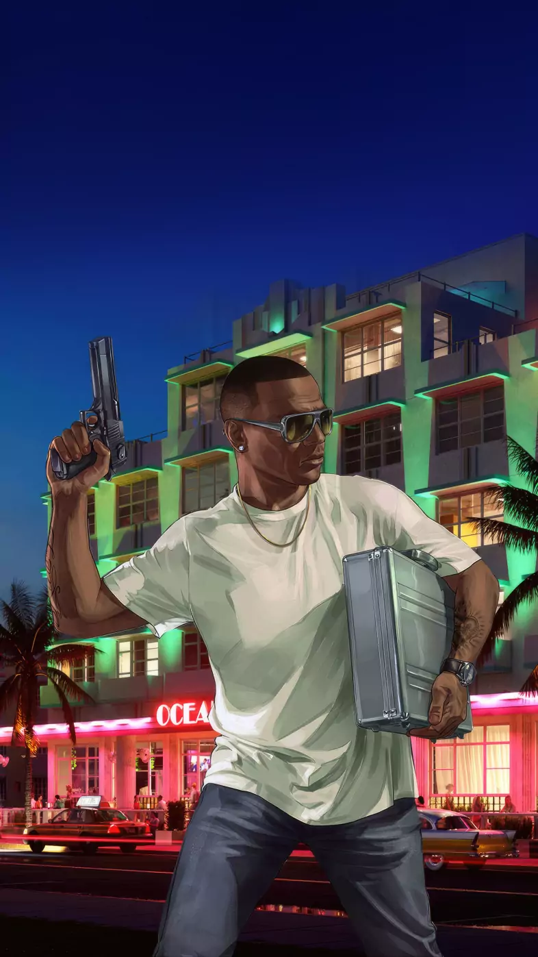 grand theft auto game wallpaper