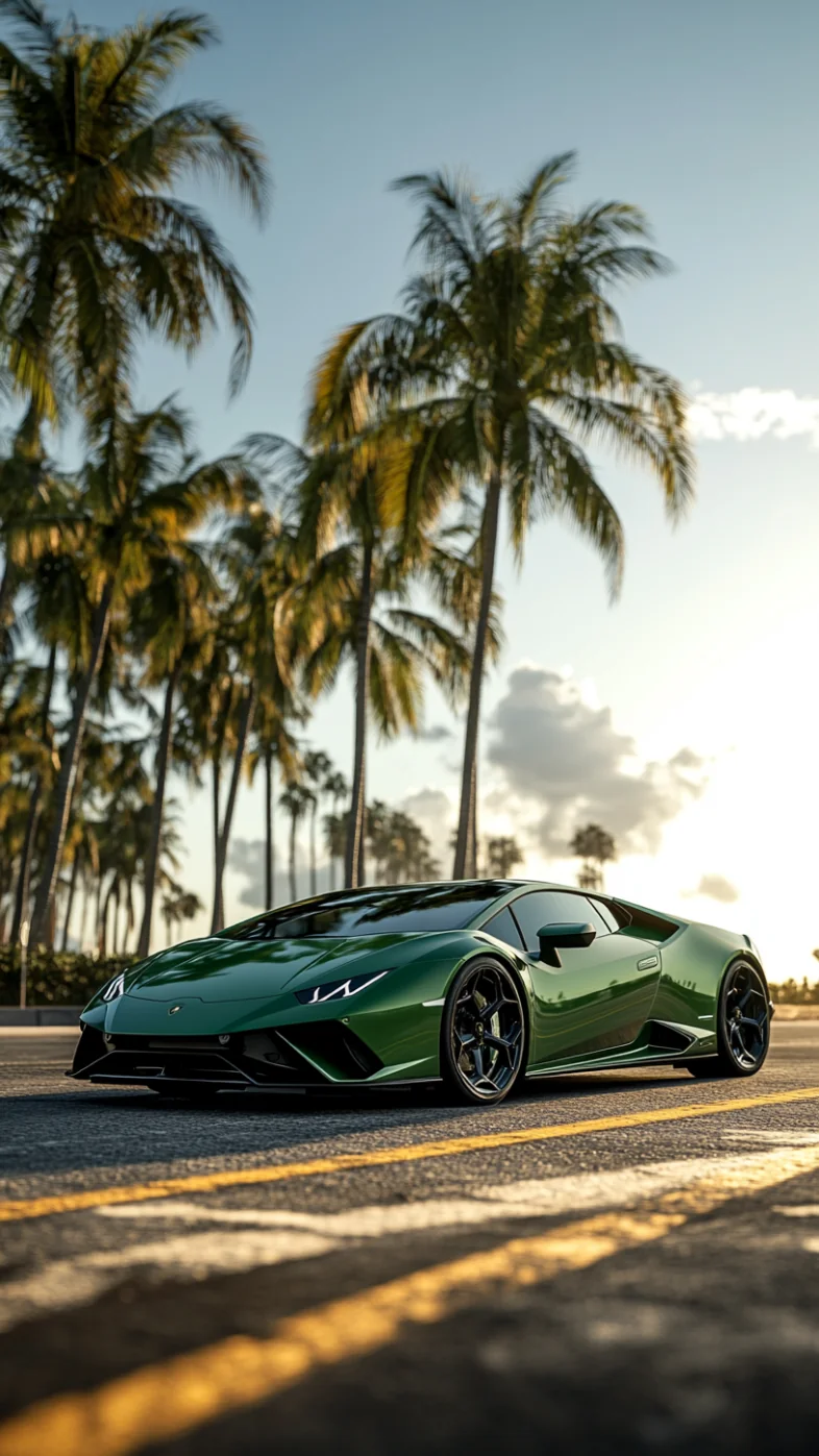 green lamborghini car wallpaper