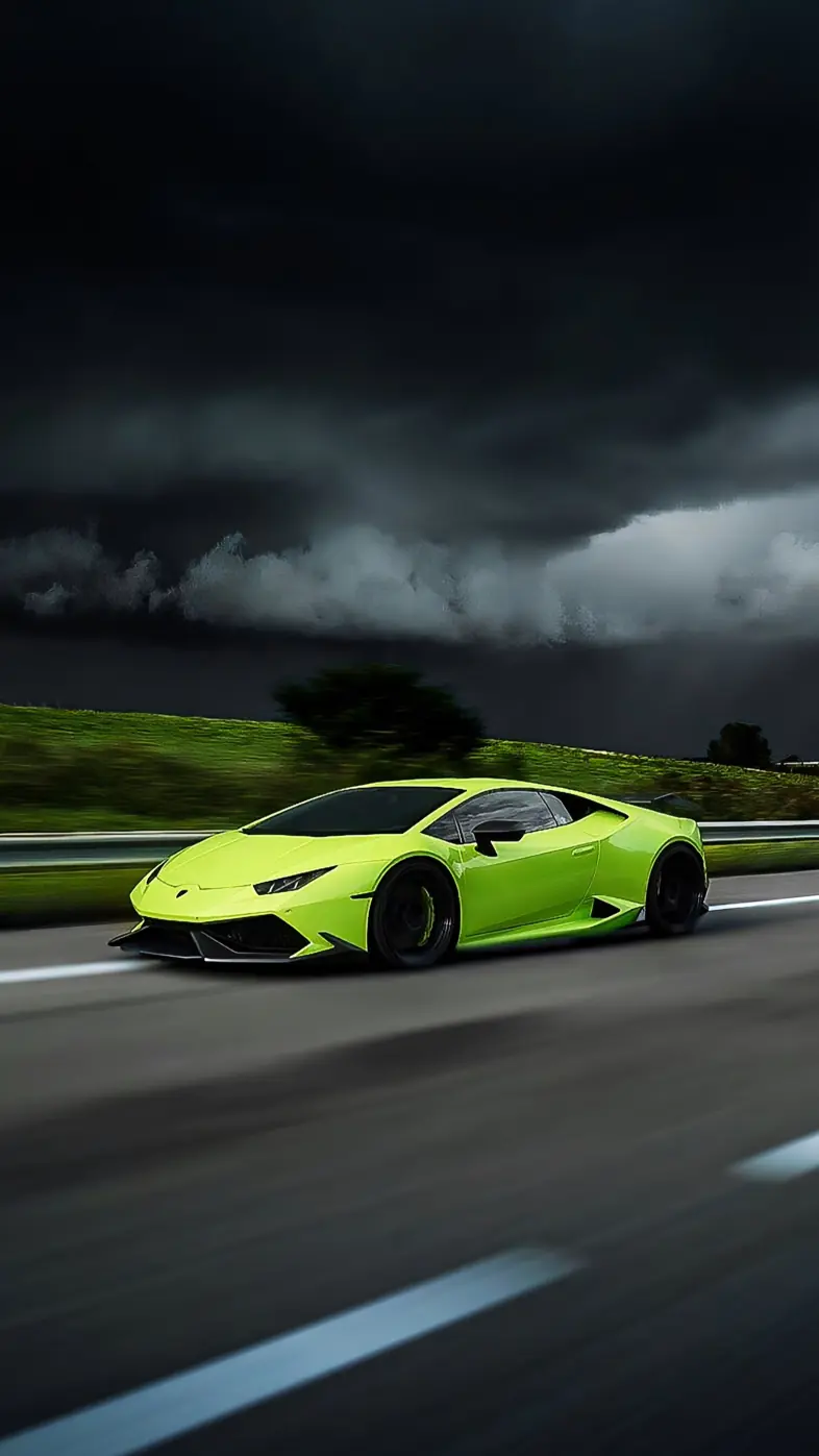 green lamborghini huracan wallpaper