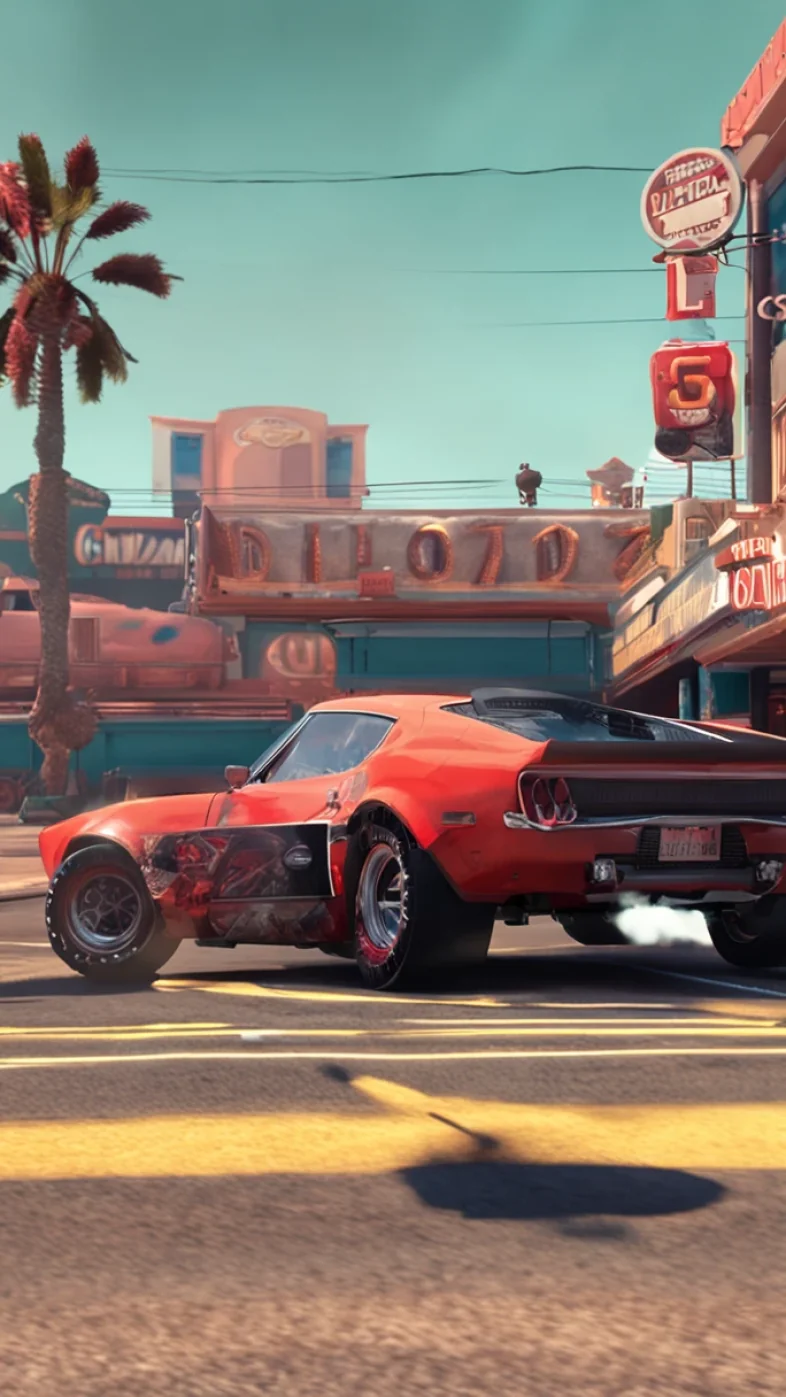 gta gaming car wallpaper