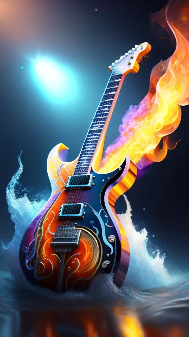 guitar wallpaper