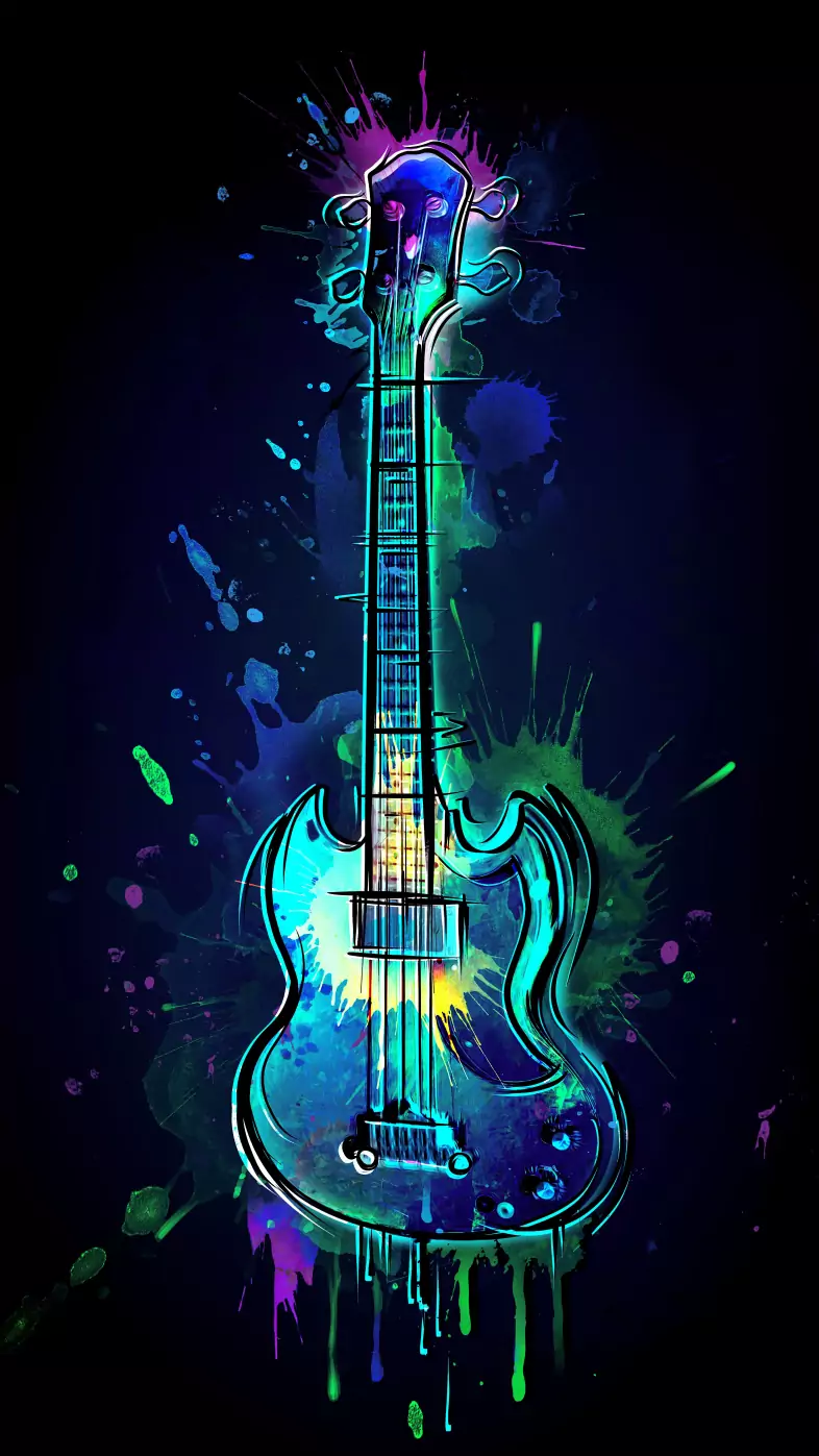 guitar wallpaper