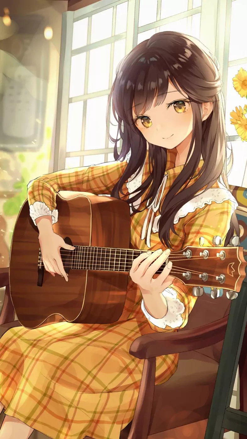 guitar anime wallpaper