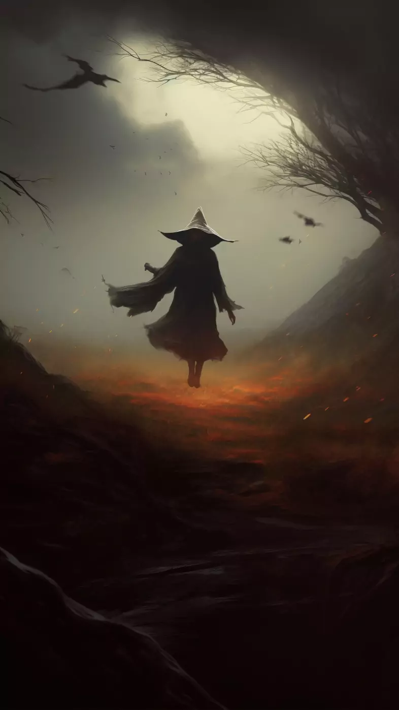 halloween artwork wallpaper