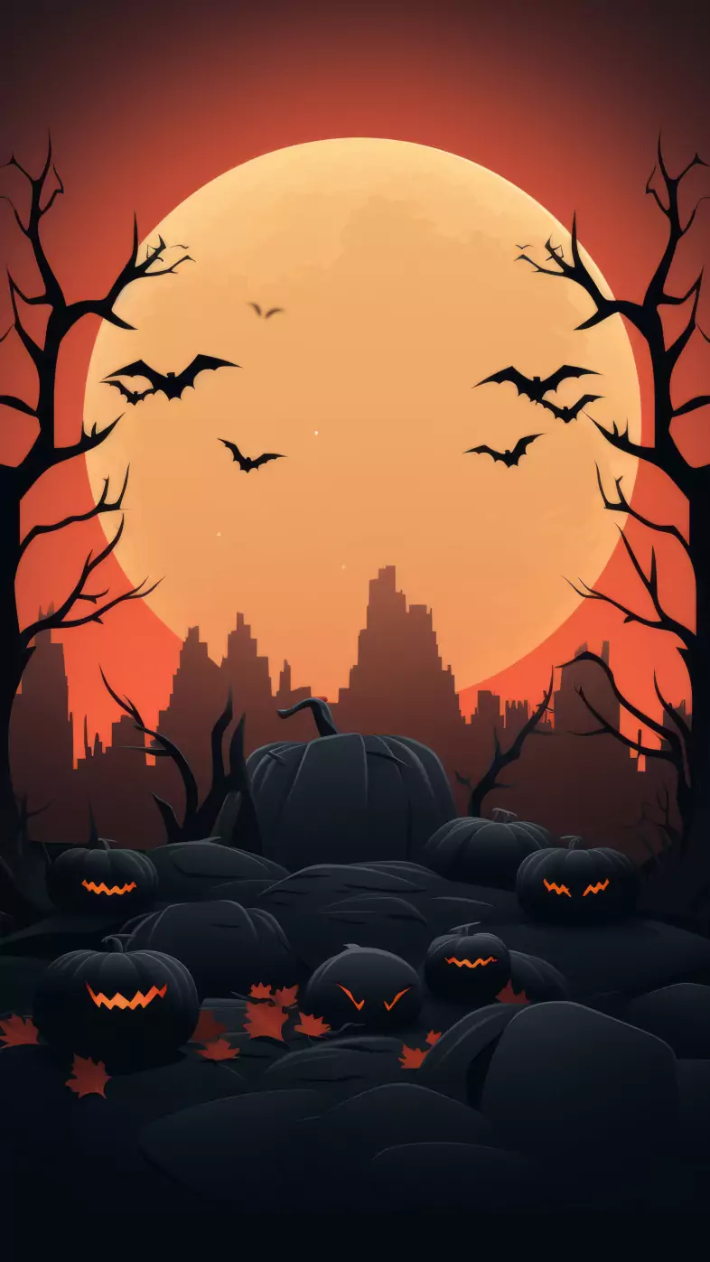 halloween background pumpkins wallpaper