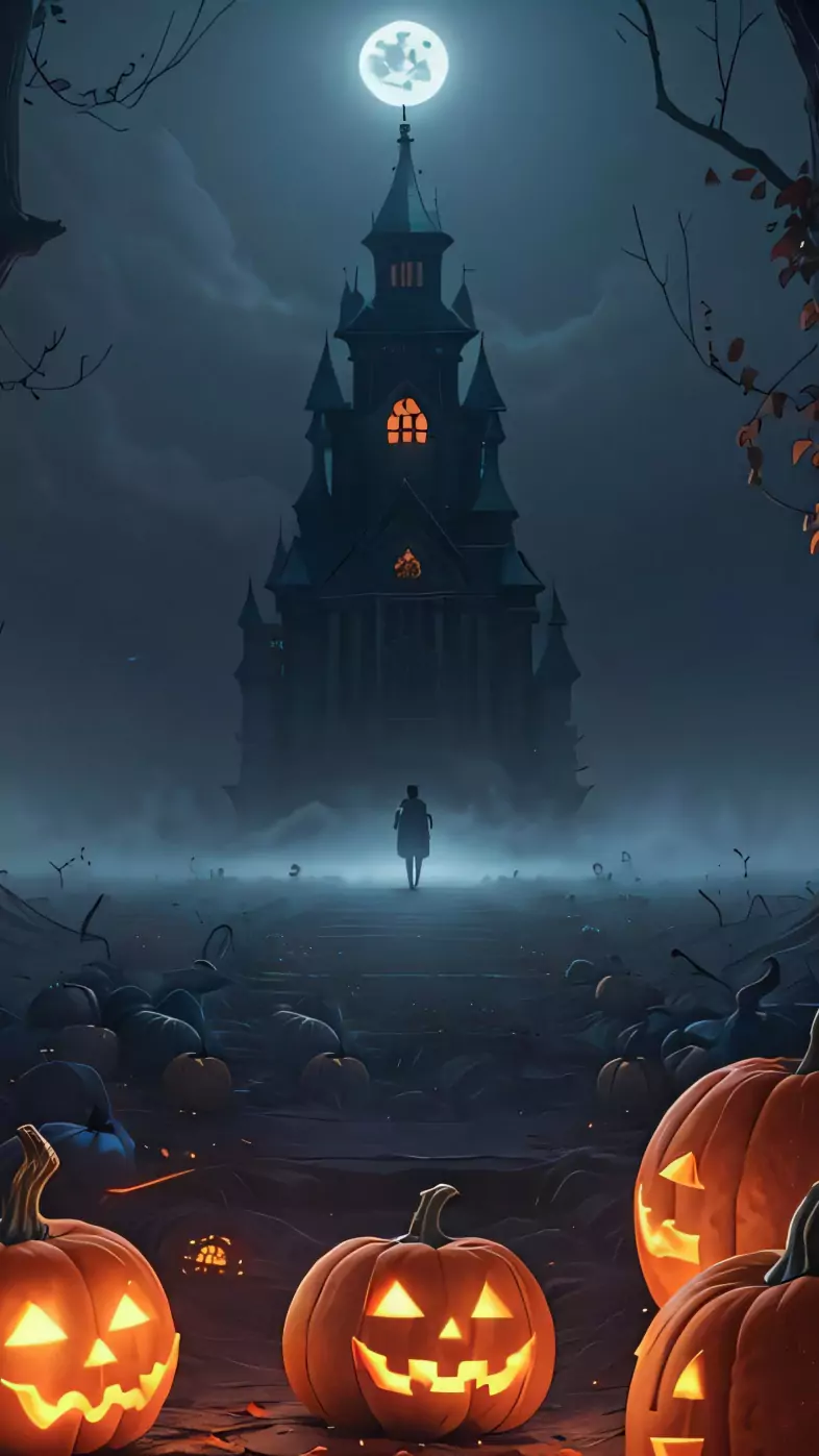 halloween cinematic wallpaper