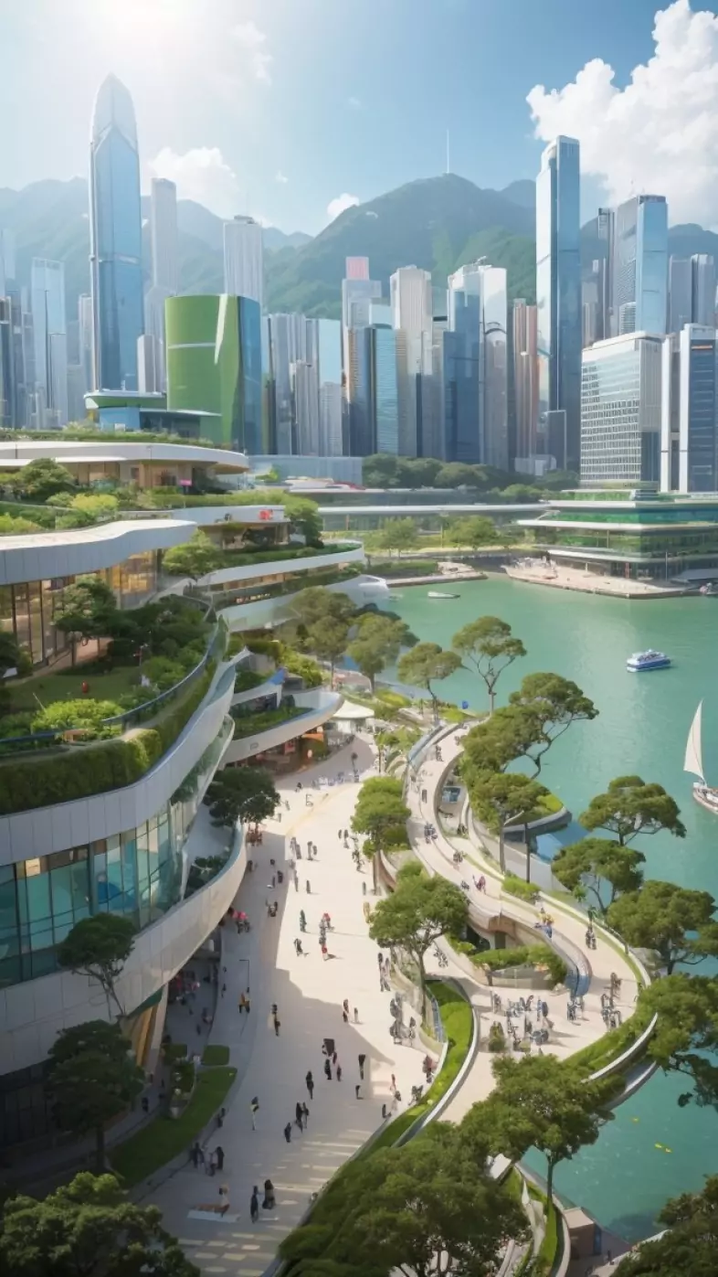 hong kong city  wallpaper