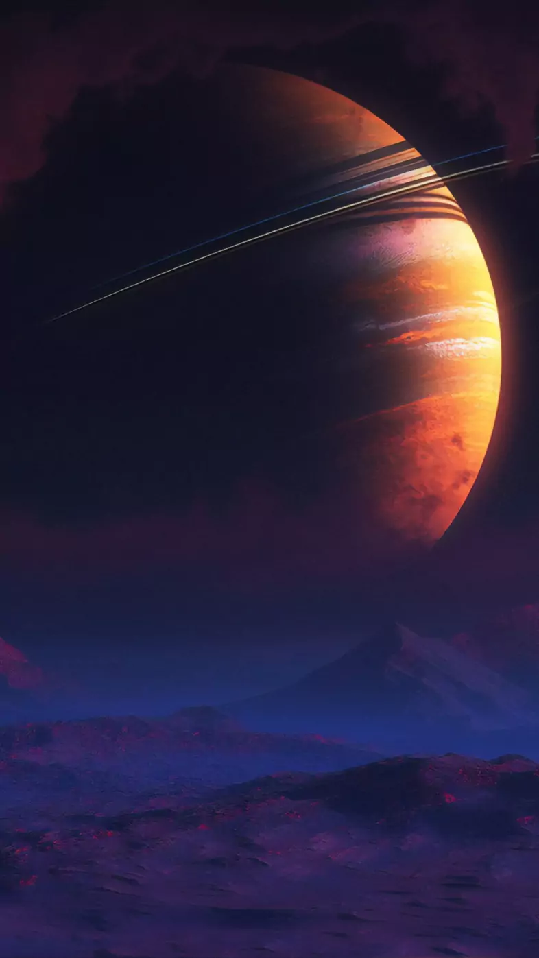 hyperion space wallpaper