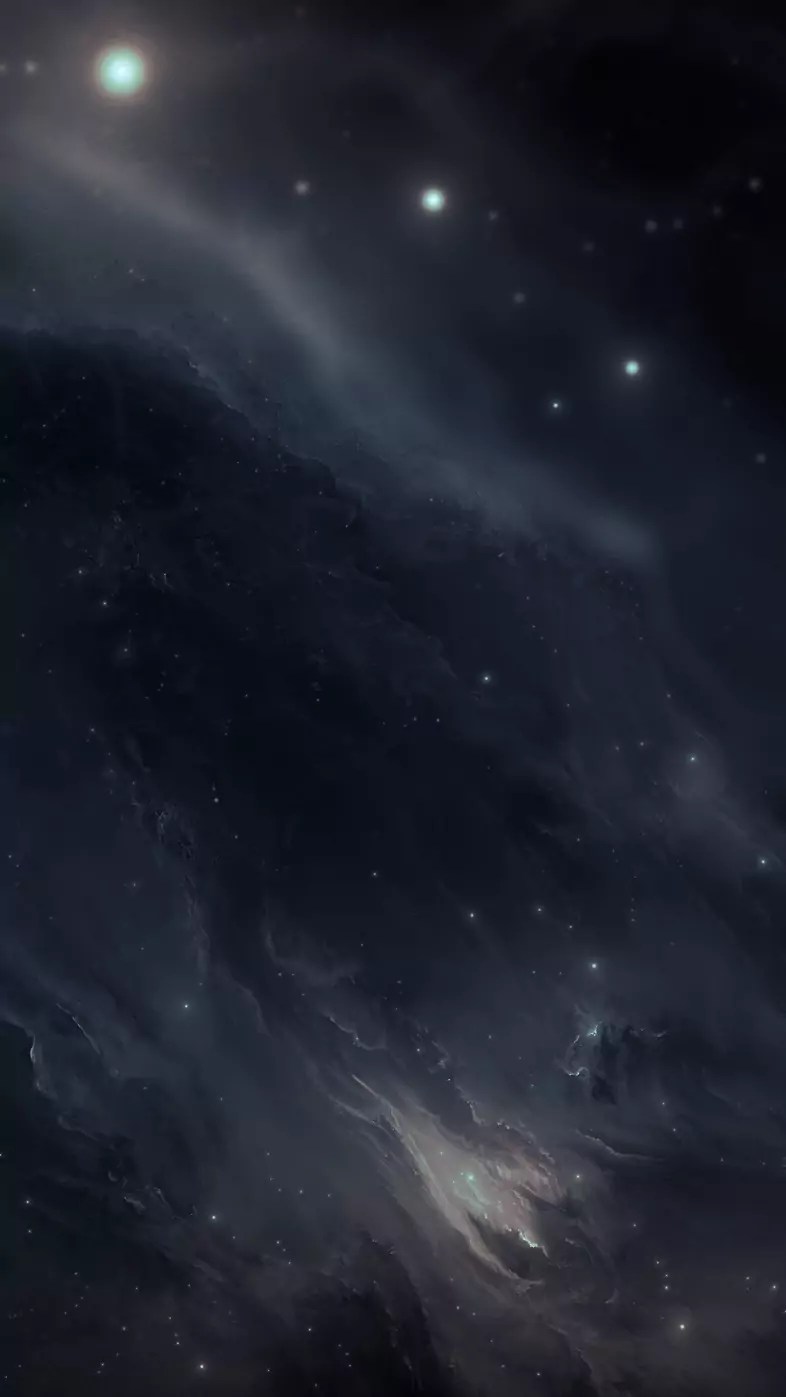 ice wall nebula wallpaper