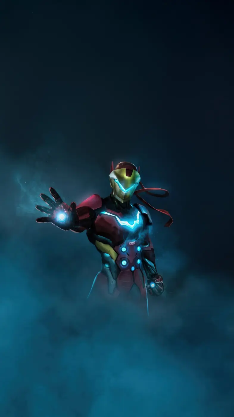 iron man in marvel rivals game wallpaper