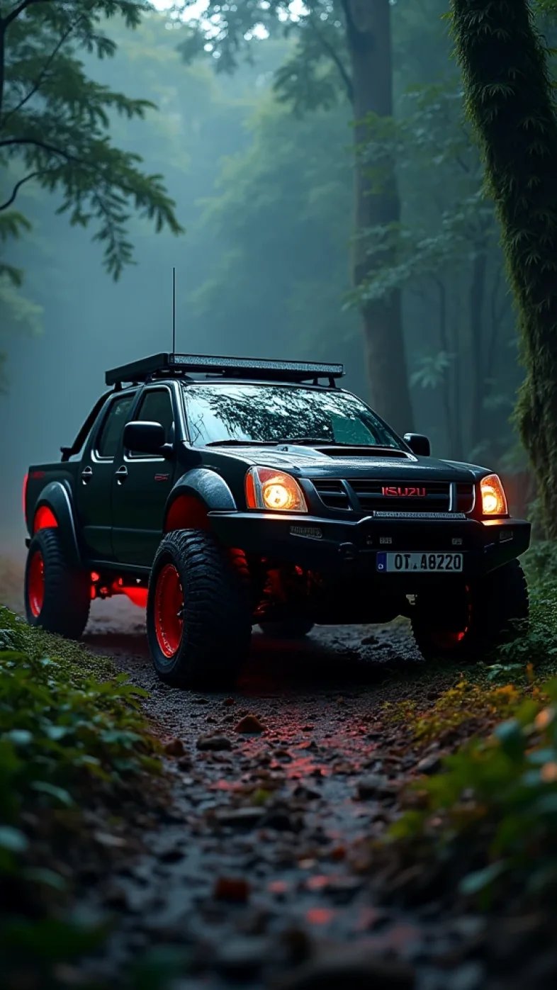 isuzu pickup car wallpaper