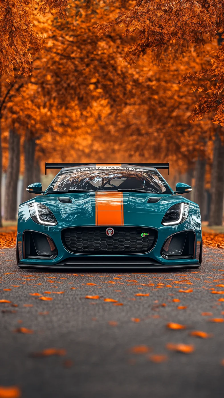jaguar f type r gt3 race car wallpaper
