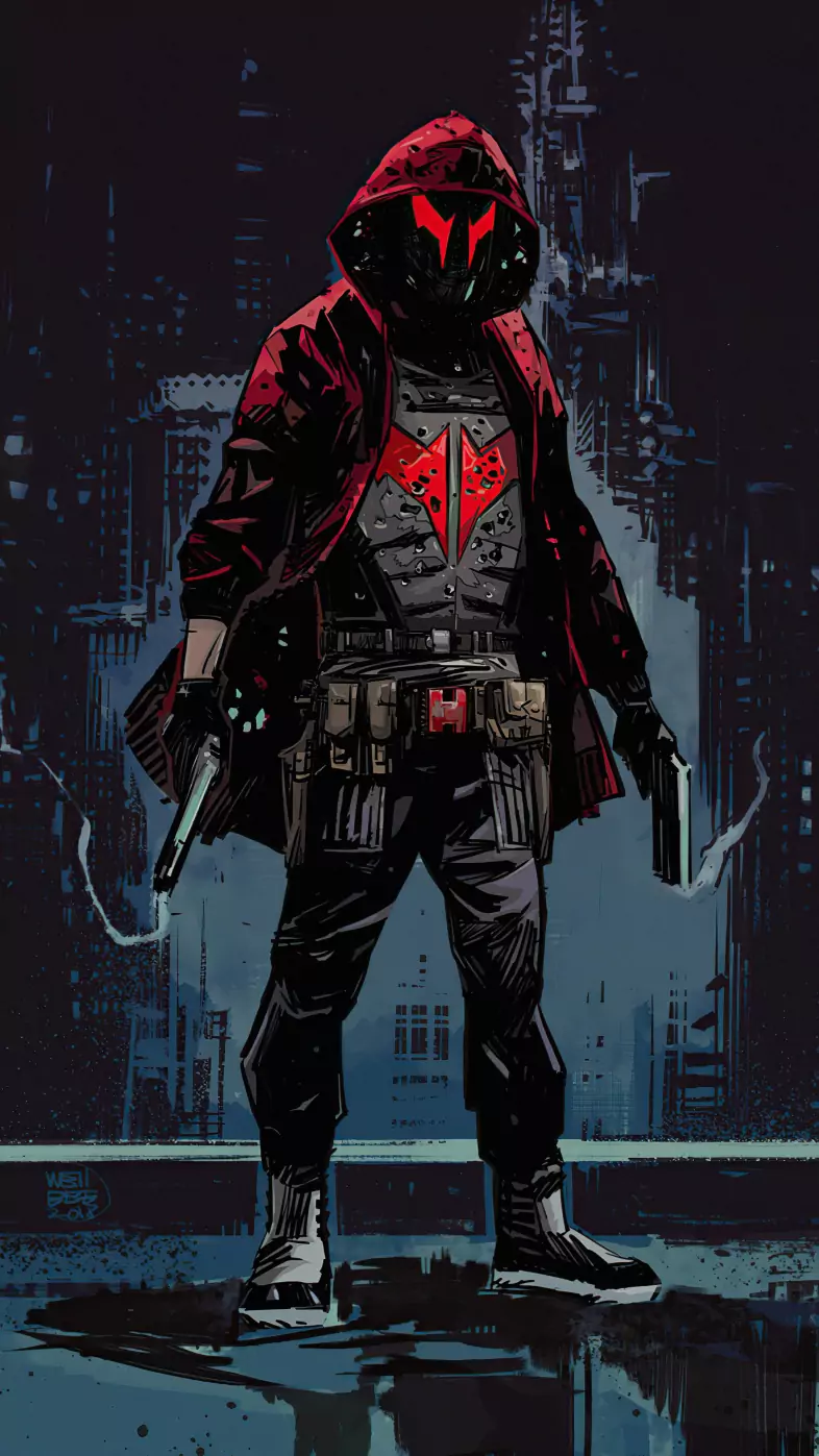 jason todd red hood game wallpaper