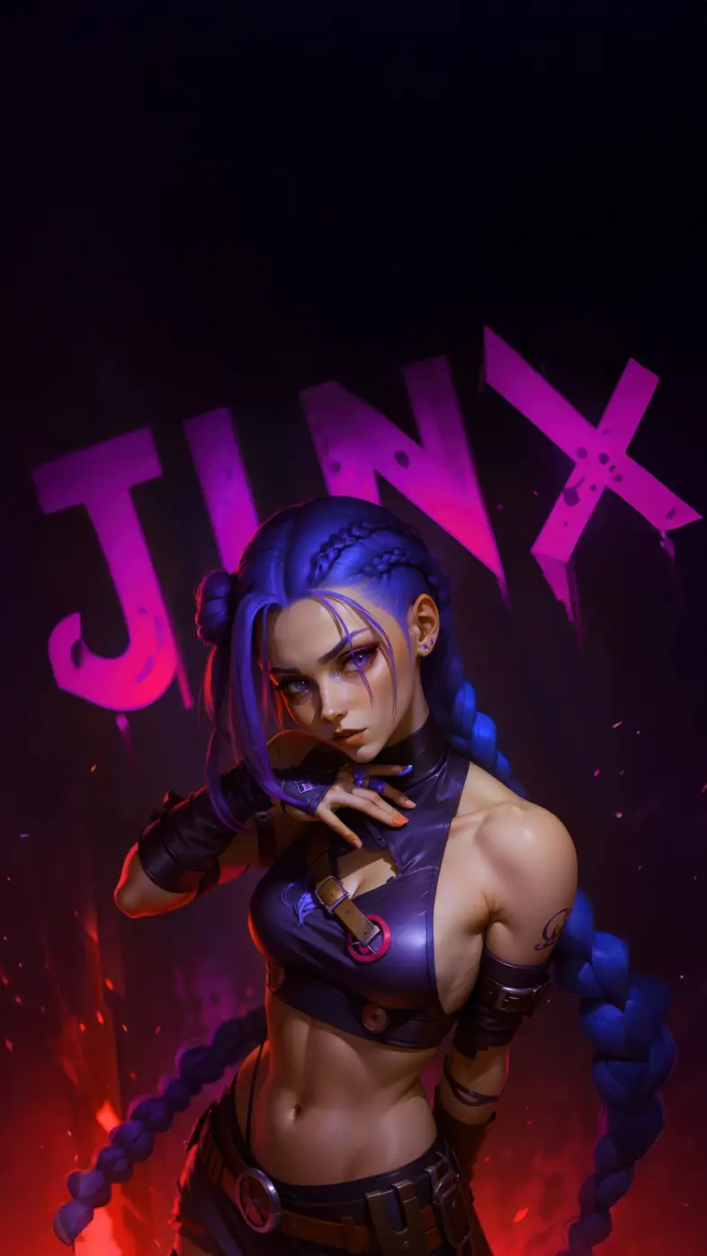 jinx the queen of mayhem game wallpaper