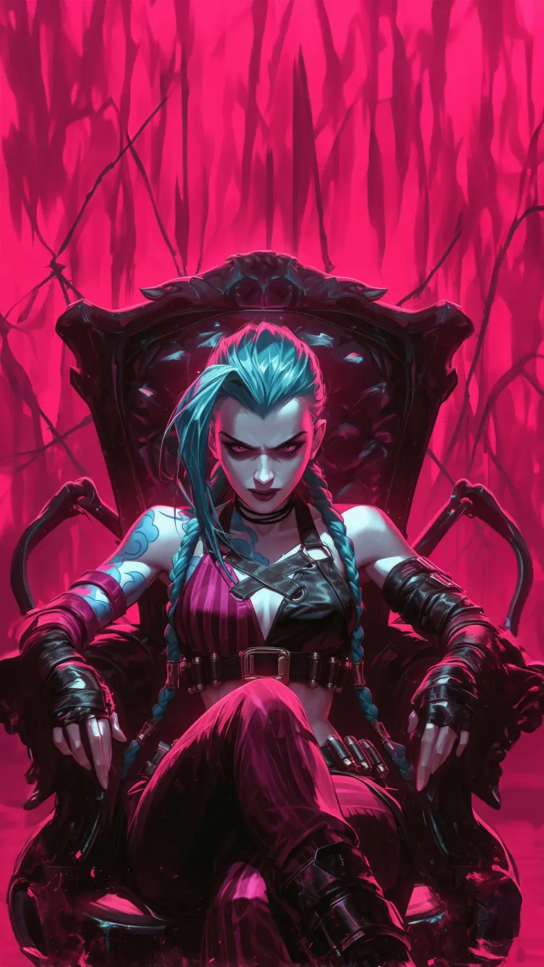 jinx twisted fate ho game wallpaper