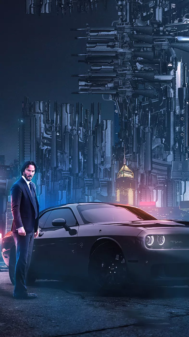john wick chapter 3 altenate poster wallpaper