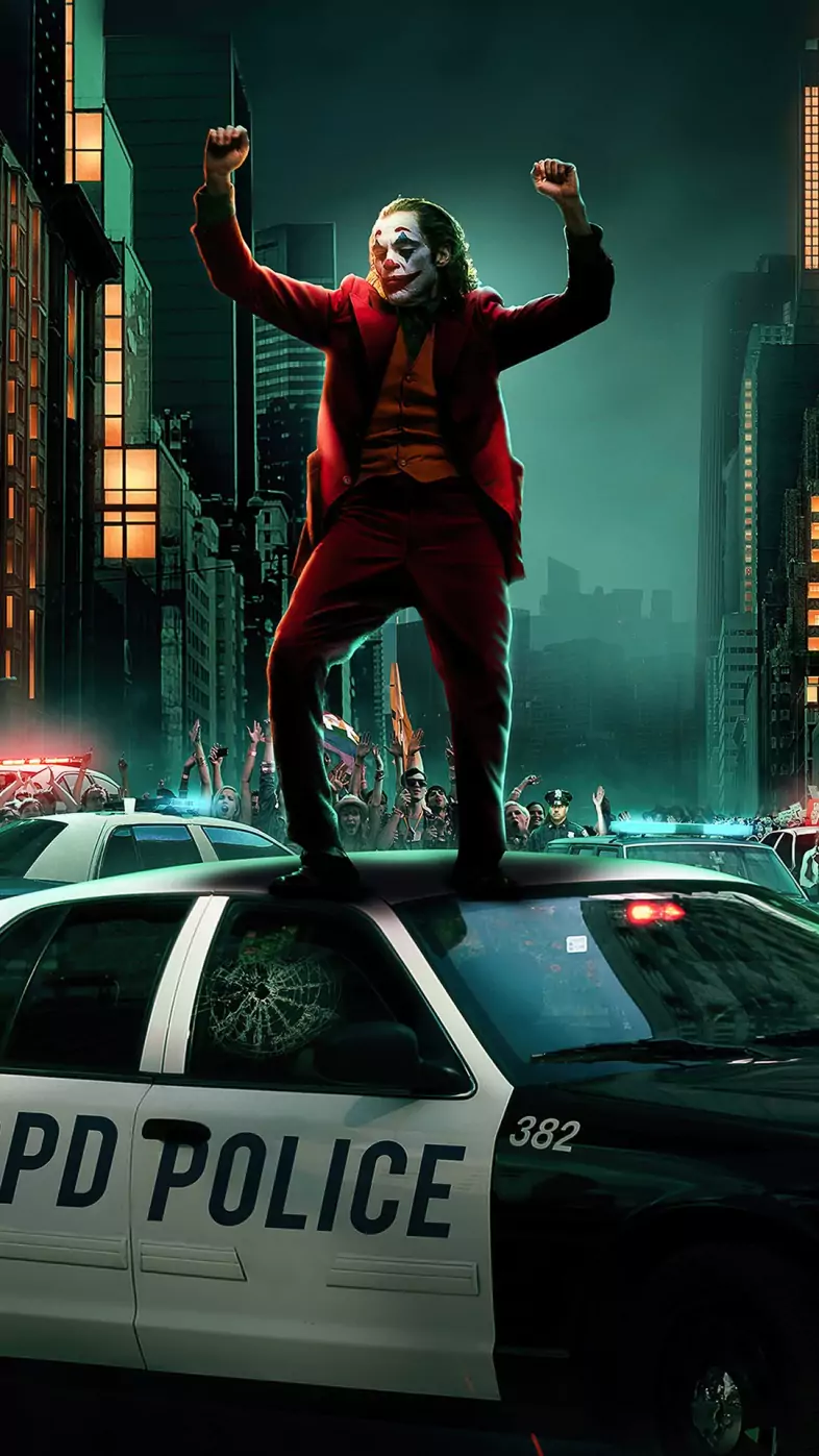 joker dancing wallpaper