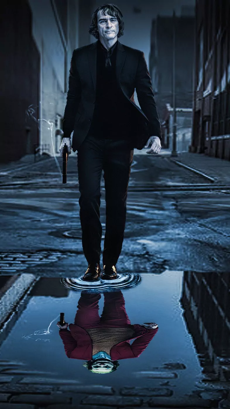 joker walking wallpaper