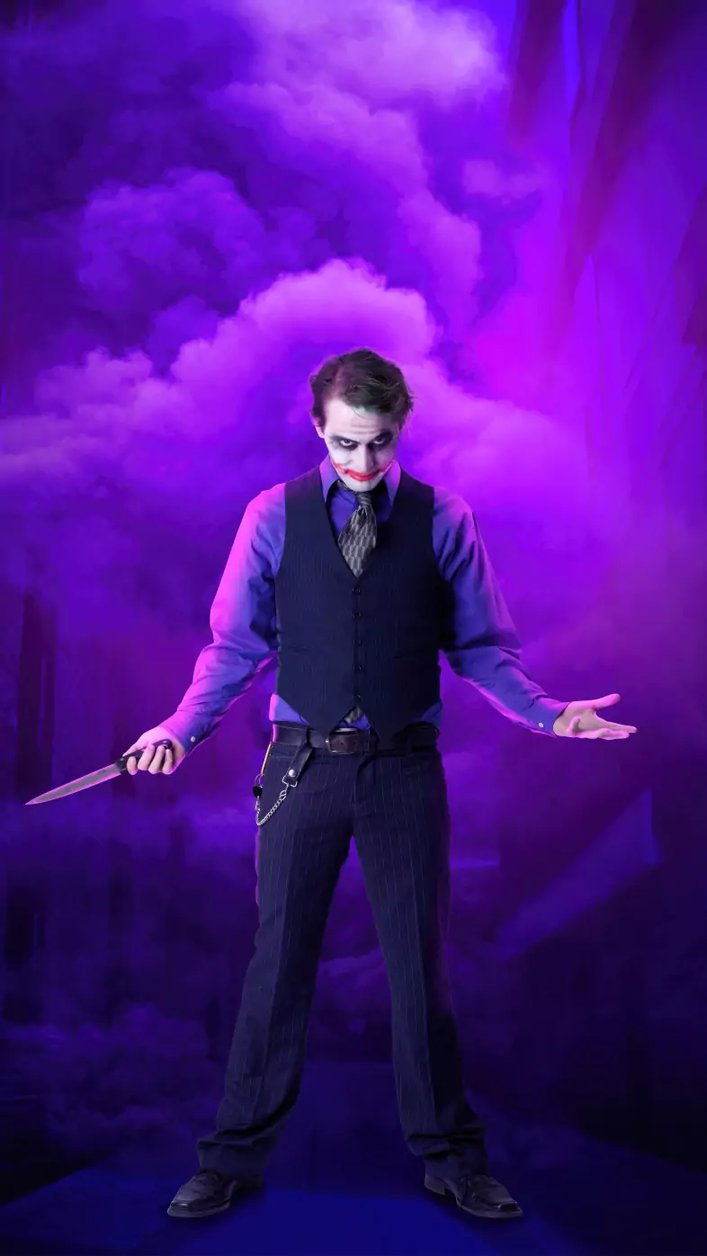 joker who smile everyday  wallpaper