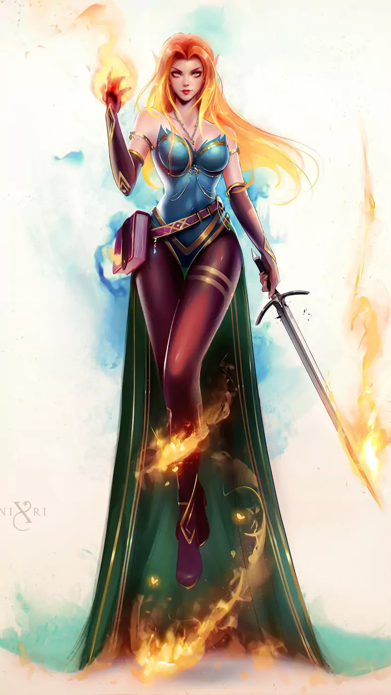 kara fantasy girl wallpaper