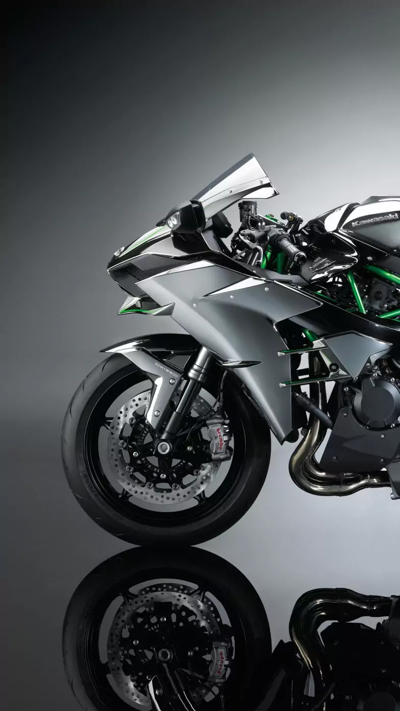 kawasaki ninja h2 bike wallpaper