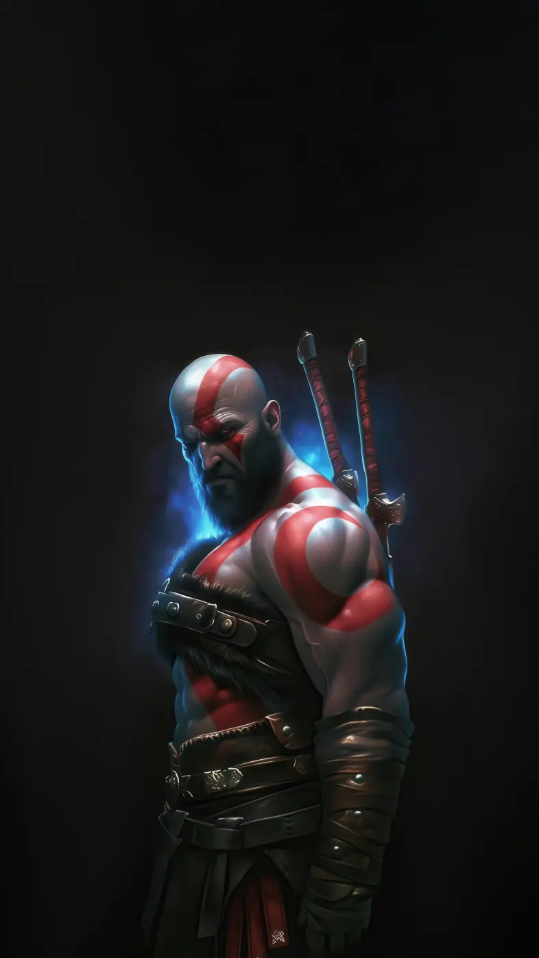 kratos fear is his weapon game wallpaper