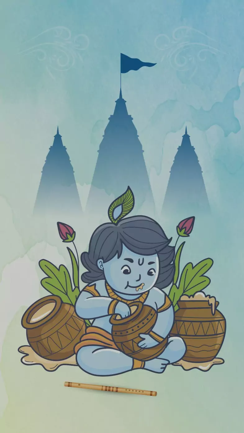 krishna wallpaper