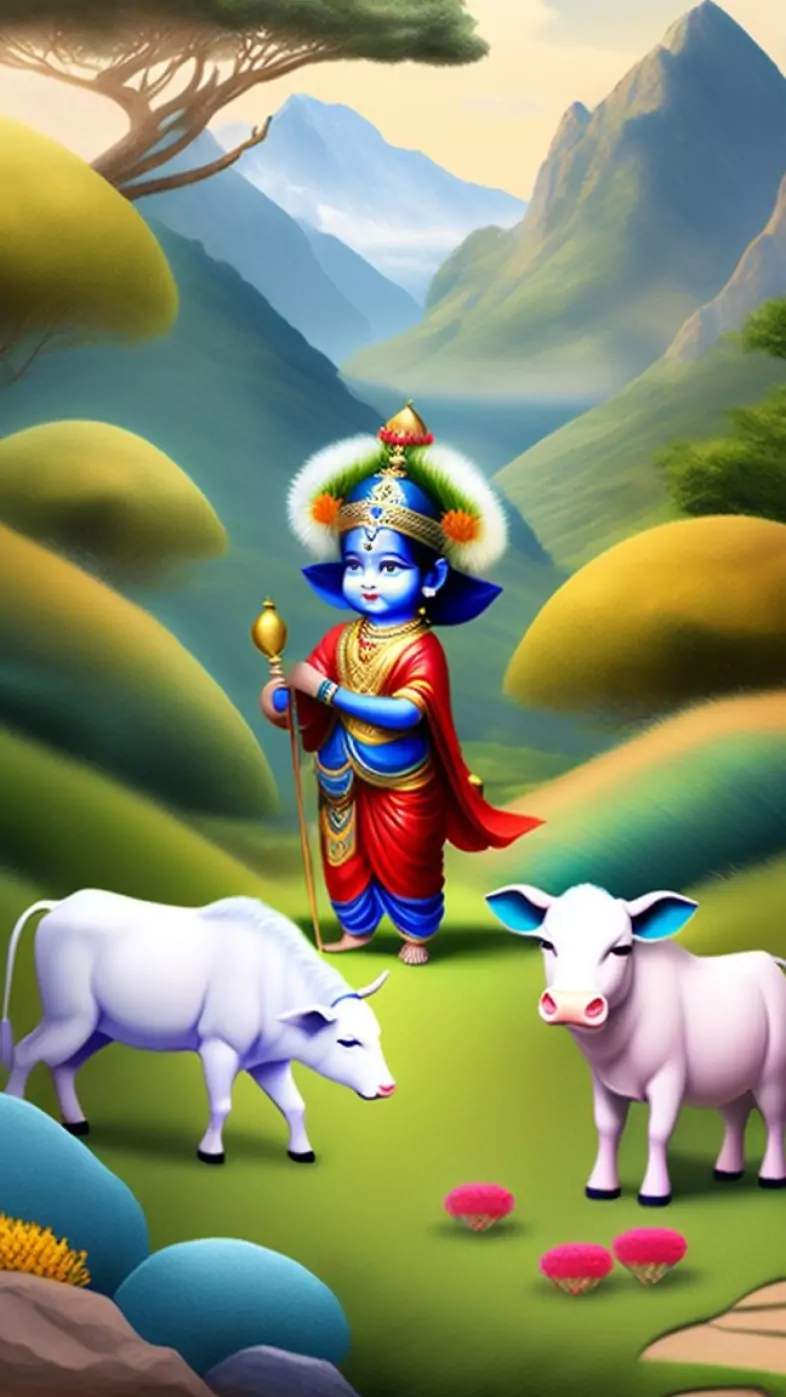 krishna wallpaper