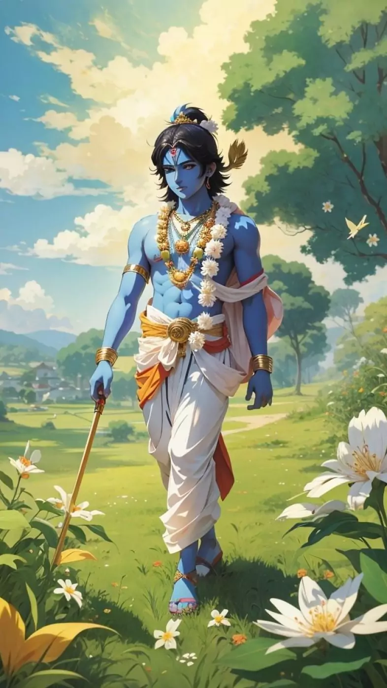 krishna wallpaper