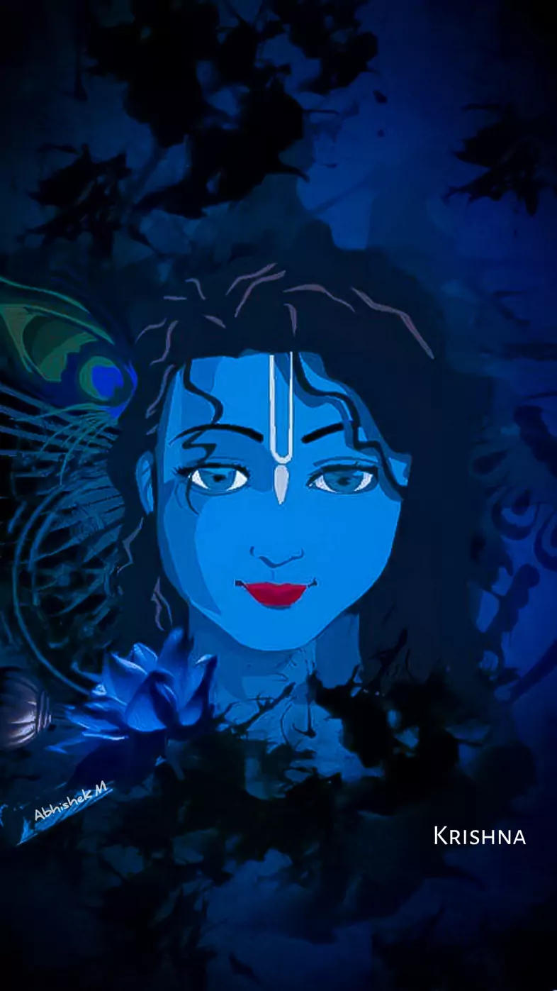 krishna  wallpaper