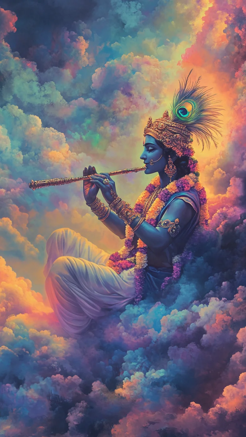 krishna art wallpaper