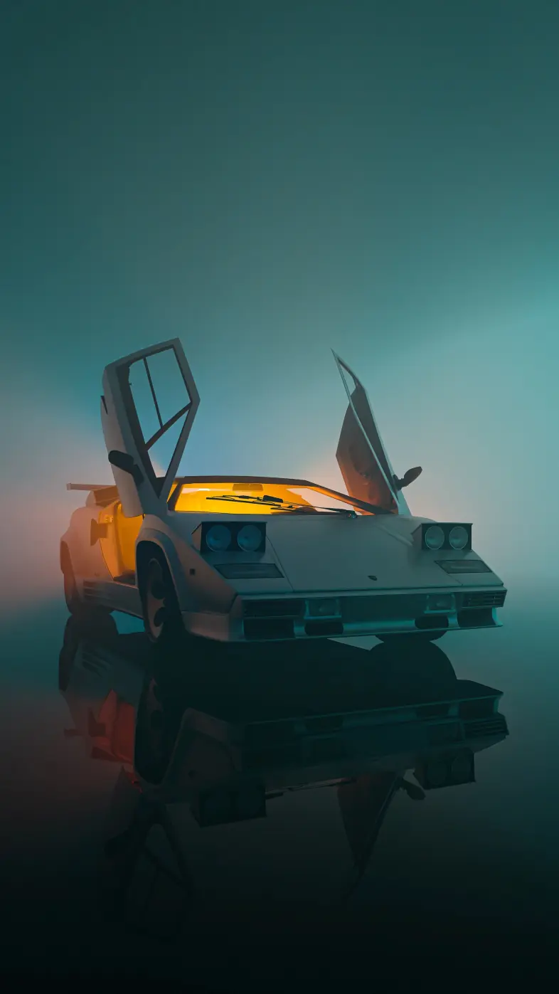 lamborghini countach car wallpaper