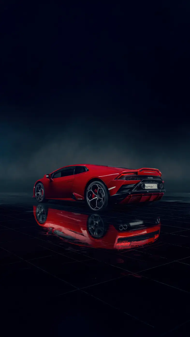 lamborghini huracan red blaze wallpaper