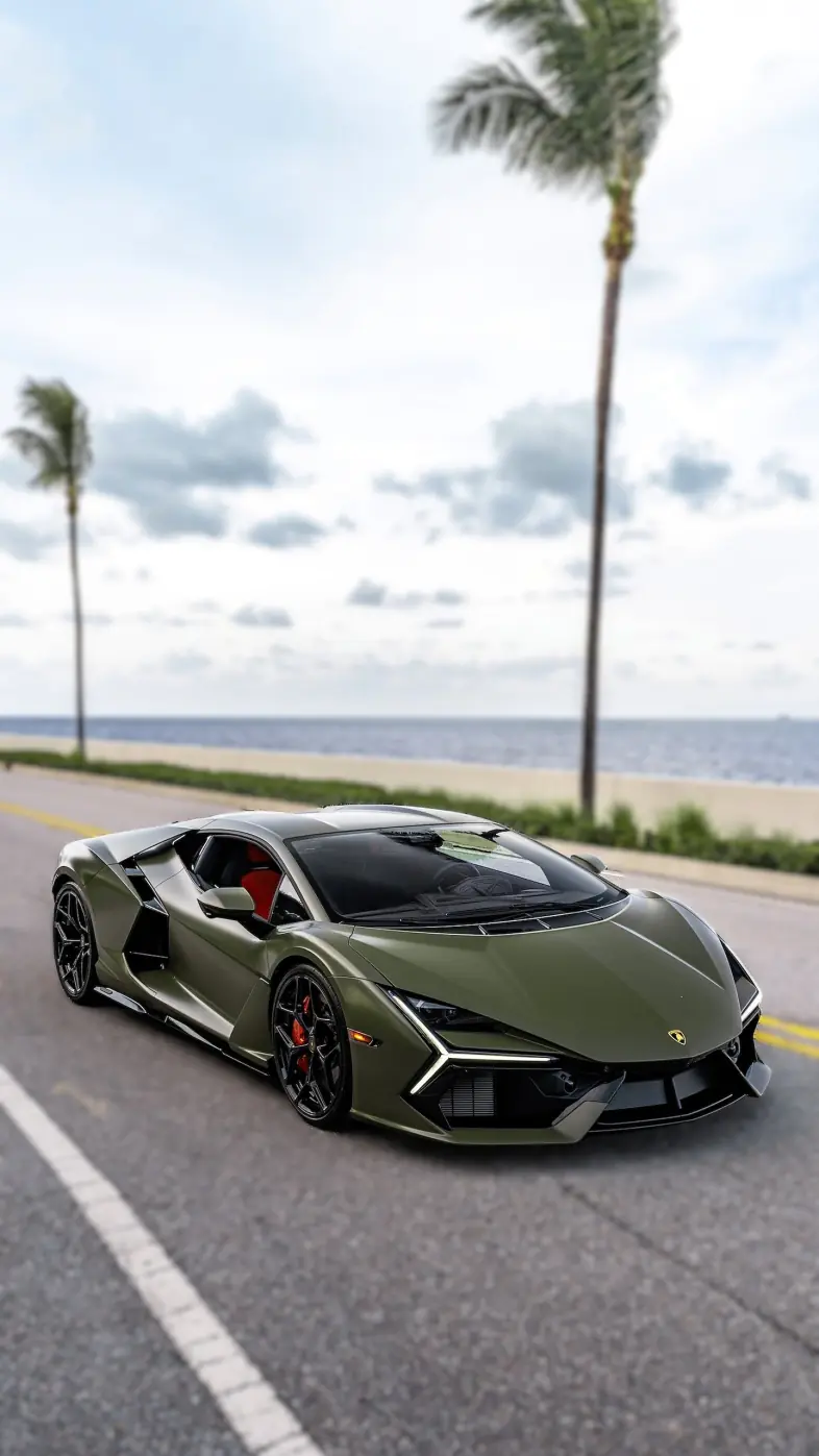 lamborghini revuelto car wallpaper