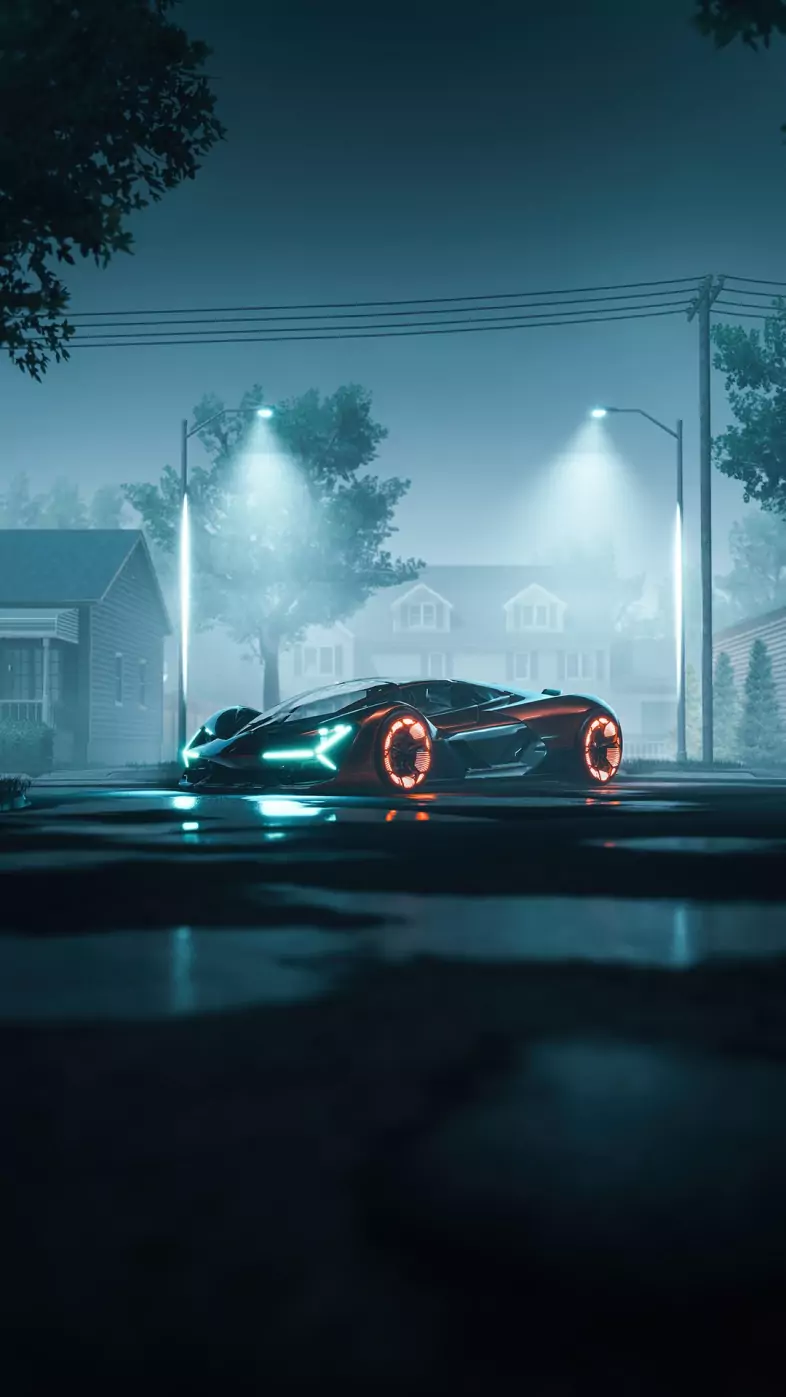 lamborghini terzo millennio car wallpaper