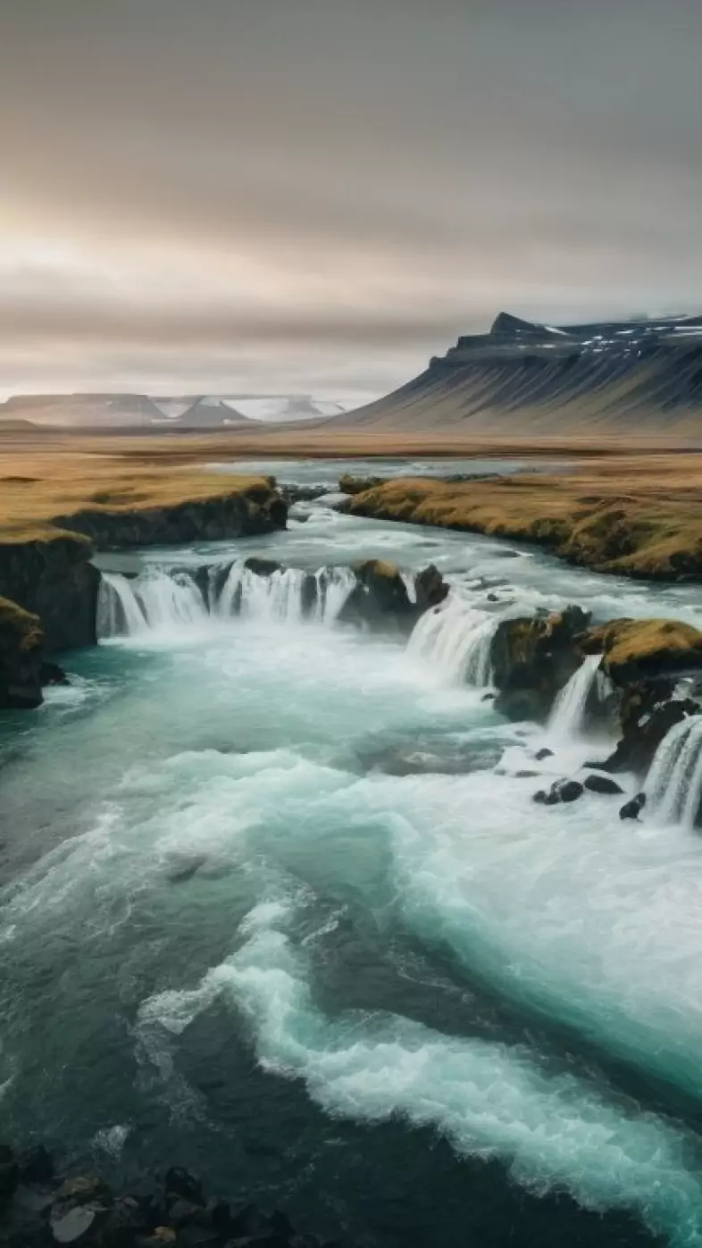 landscape of beautiful waterscape wallpaper