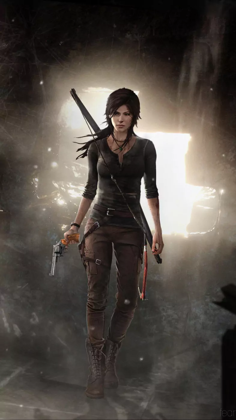 lara croft game wallpaper