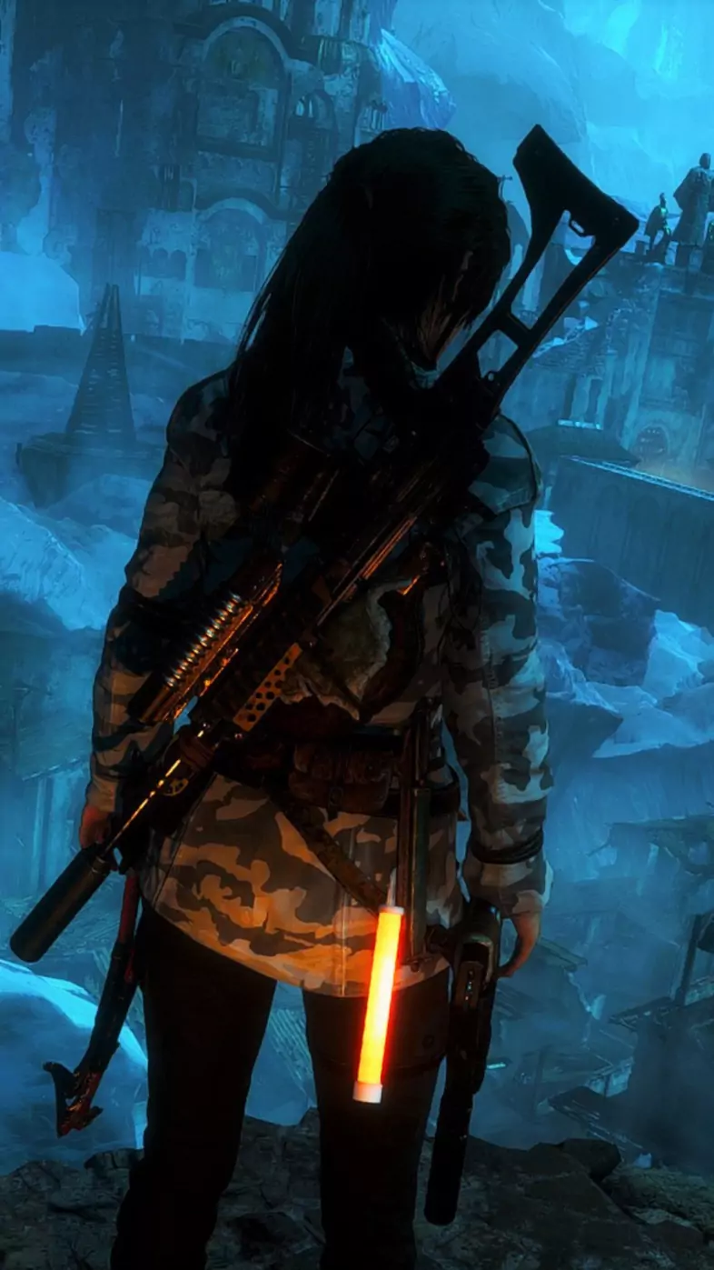 lara croft gamer wallpaper