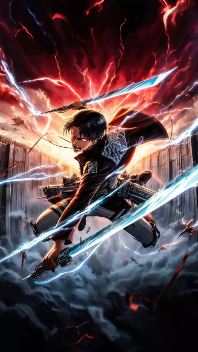 levi ackerman game wallpaper