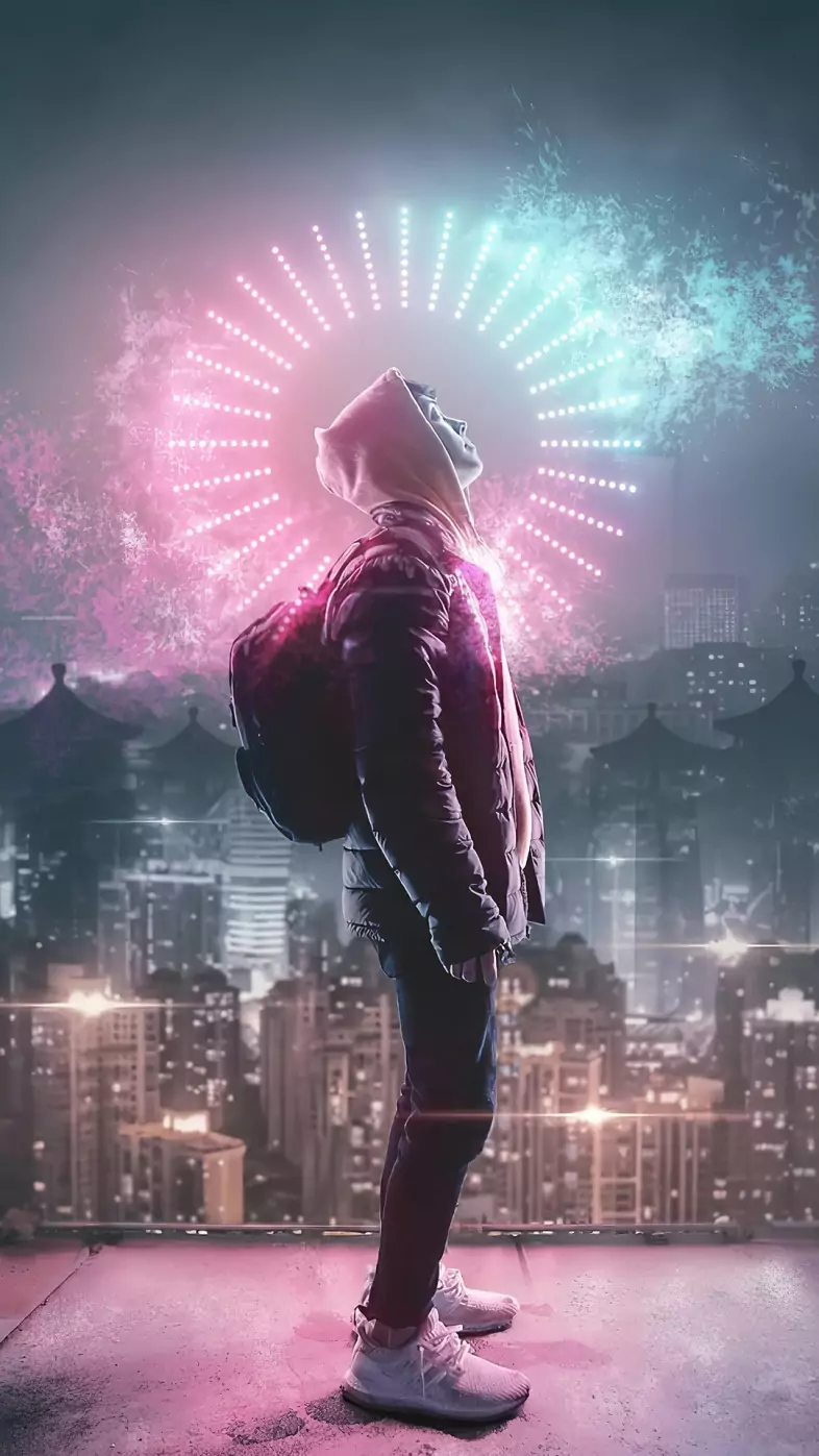 light the boy wallpaper