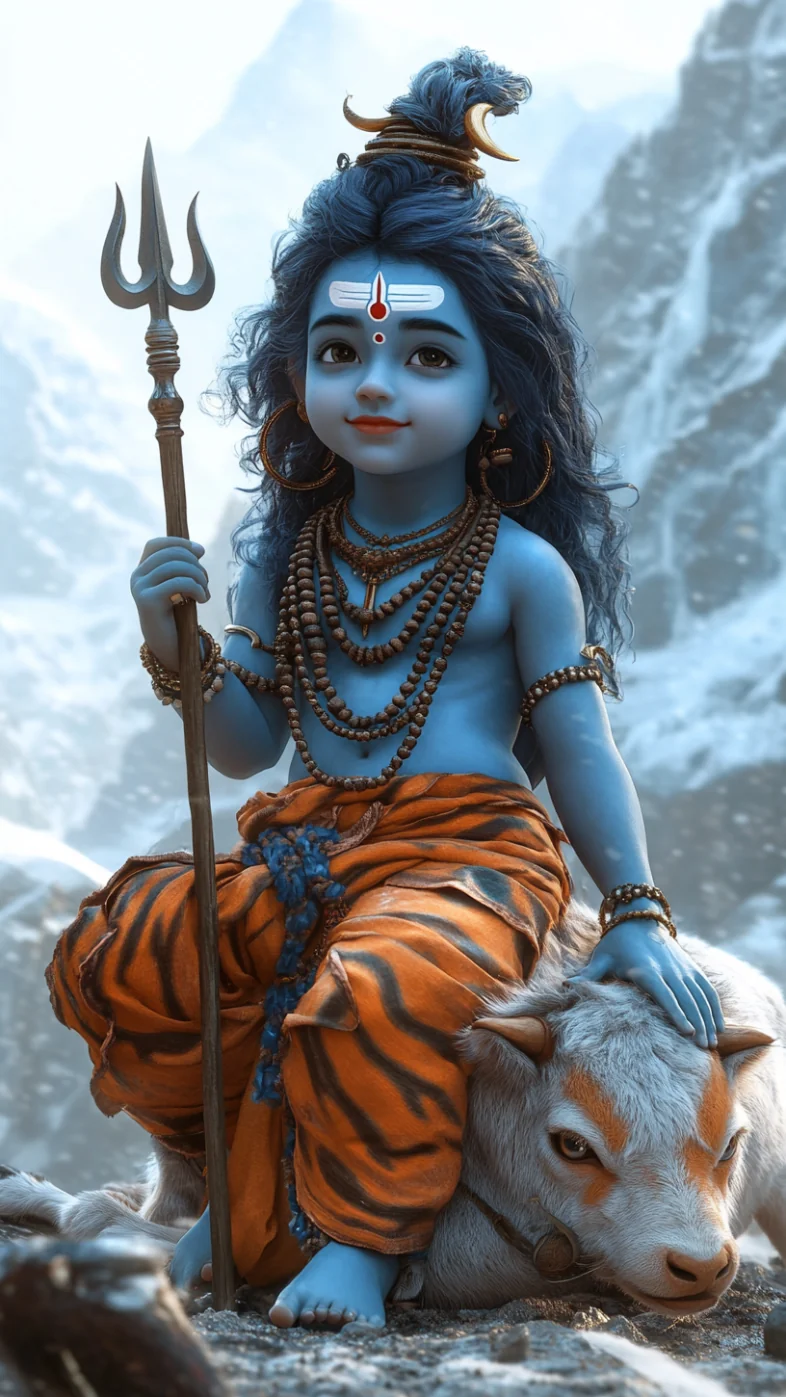 little Lord Shiva wallpaper