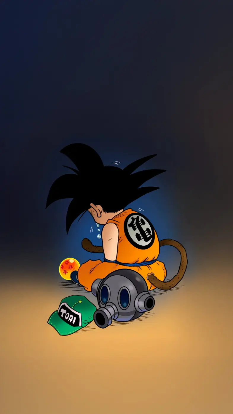 little goku anime wallpaper