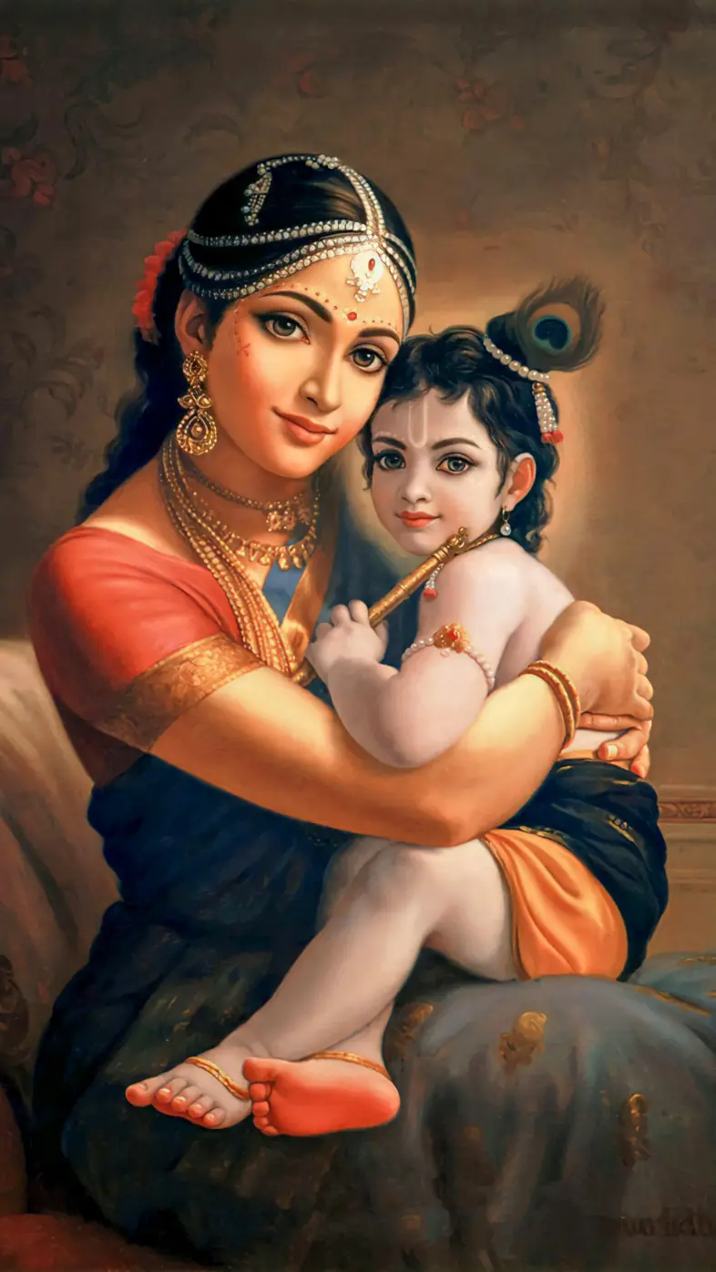 little krishna wallpaper
