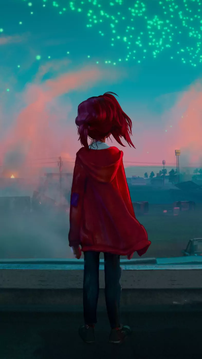 little lost girl wallpaper