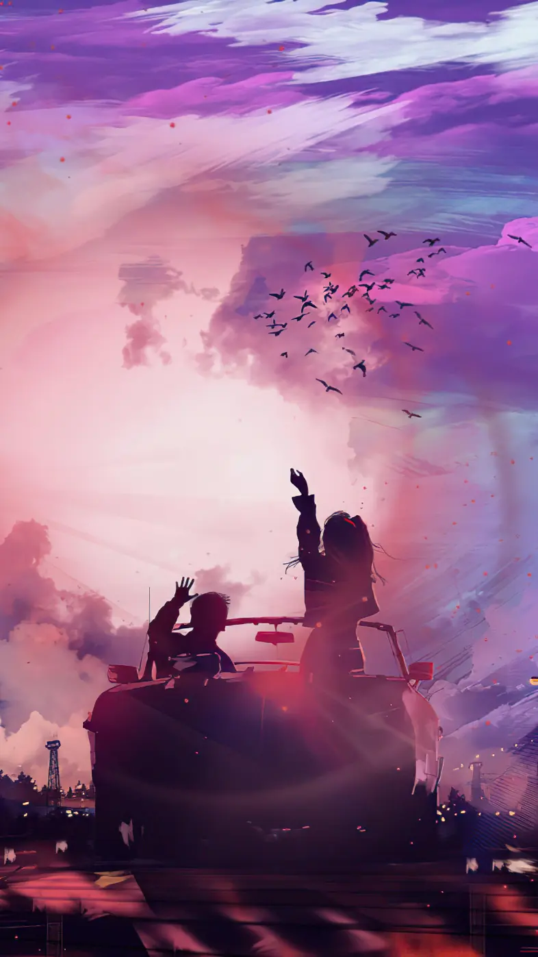 long drives with you wallpaper